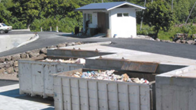 Déchetterie de Moorea